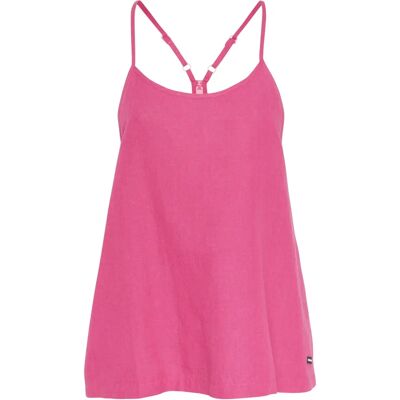 CHIEMSEE Fandango Pink Leinen-Top - Sommer Tanktop CHIEMSEE Fandango Pink Leinen-Top - Sommer Tanktop