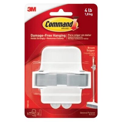Support Mural pour Balai Command 17007FGN - Organisation Maison Support Mural pour Balai Command 17007FGN - Organisation Maison