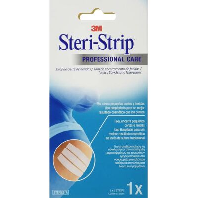 3M Nexcare Steri-Strip Naht 12x100mm - Wundverschluss 3M Nexcare Steri-Strip Naht 12x100mm - Wundverschluss