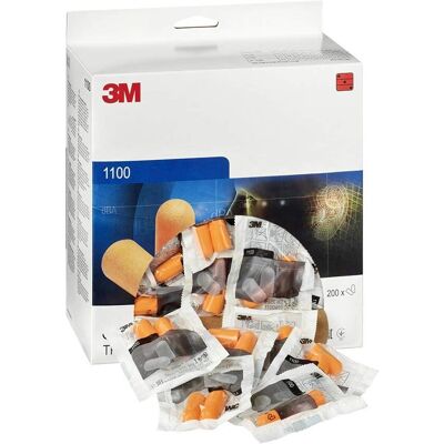 3M Oordoppen - Oranje - Doos van 200 3M Oordoppen - Oranje - Doos van 200