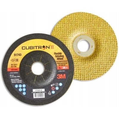 3M 51743 Cubitron II Flex T27 Schleifscheibe - 125mm 3M 51743 Cubitron II Flex T27 Schleifscheibe - 125mm