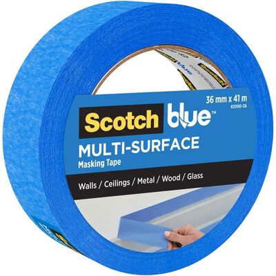 ScotchBlue - 2090 - Bleu - Ruban de masquage - Publicité ScotchBlue - 2090 - Bleu - Ruban de masquage - Publicité