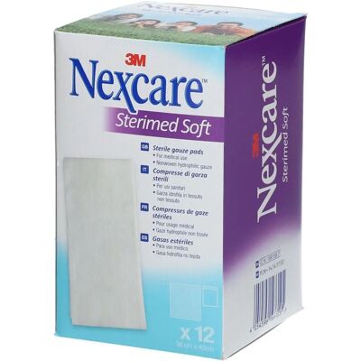 NexCare Sterimed Soft Gasa - Pack 12 36x40cm - Gasas NexCare Sterimed Soft Gasa - Pack 12 36x40cm - Gasas