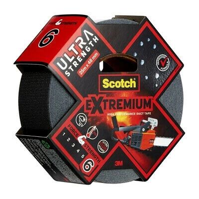 Scotch Extremium Ultra Force noire 48mm x 25m Scotch Extremium Ultra Force noire 48mm x 25m