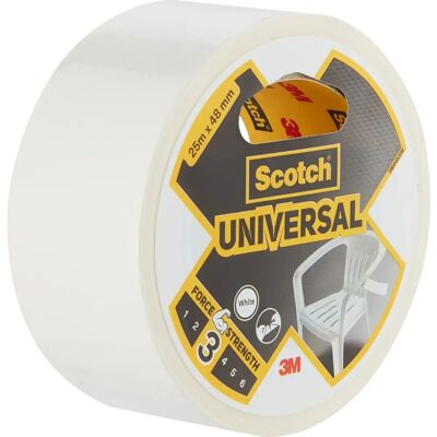Fita de reparo Scotch branca multiuso flexível Fita de reparo Scotch branca multiuso flexível