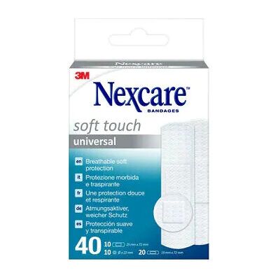 Nexcare Hechtpleisters - 40 stuks, Verschillende maten Nexcare Hechtpleisters - 40 stuks, Verschillende maten