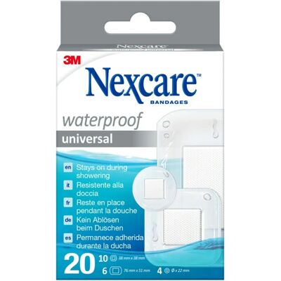 Assortiment Étanche Nexcare 3M Nexcare - Publicité Assortiment Étanche Nexcare 3M Nexcare - Publicité