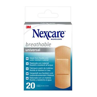 Cerotto Nexcare 7100227224 - Traspirante e Impermeabile - Protezione per Piccole Ferite Cerotto Nexcare 7100227224 - Traspirante e Impermeabile - Protezione per Piccole Ferite