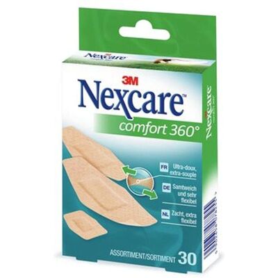 Nexcare Comfort 360° Verbandset - 30 Stück Nexcare Comfort 360° Verbandset - 30 Stück
