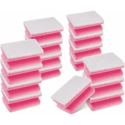 Scotch-Brite Model 7100248038 - Roze en Witte Spons - Badkamer Reinigingshulpmiddel Scotch-Brite Model 7100248038 - Roze en Witte Spons - Badkamer Reinigingshulpmiddel