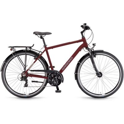 Vélo Hybride Winora Domingo 21 Gent - Chestnut Mate - Publicité Vélo Hybride Winora Domingo 21 Gent - Chestnut Mate - Publicité