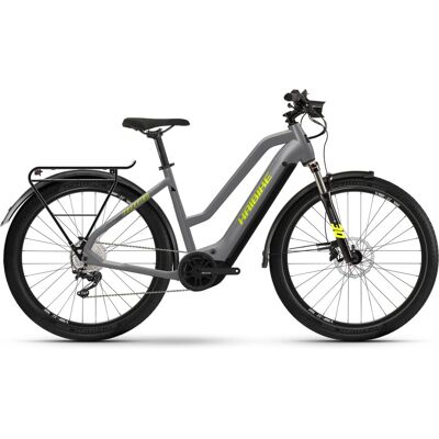 Haibike Trekking 6 - 2022 E-Bike - Grau/Gelb Haibike Trekking 6 - 2022 E-Bike - Grau/Gelb