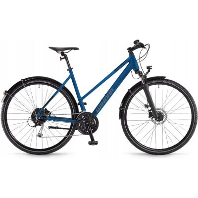 Winora - Domingo 27 Sport - Infinity Blue matowy - Trapez - Hybrid bike Winora - Domingo 27 Sport - Infinity Blue matowy - Trapez - Hybrid bike