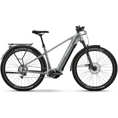 Haibike Trekking 7 High 720wh - 27.5" Electric Trek Bike - 2023 - Urban Grey/white Gloss Haibike Trekking 7 High 720wh - 27.5" Electric Trek Bike - 2023 - Urban Grey/white Gloss