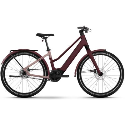 Winora Bikes Winora Elektrorad Frau 27,5" - iRide Pure R5f MID 400Wh - 2024 - Mid rot Velvet Matt / Rose Tan Matt Winora Bikes Winora Elektrorad Frau 27,5" - iRide Pure R5f MID 400Wh - 2024 - Mid rot Velvet Matt / Rose Tan Matt