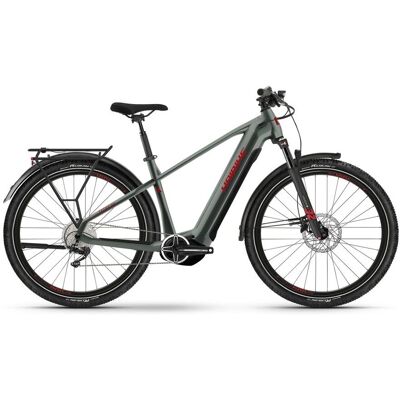 Haibike Trekking 5 High i720Wh - Elektrisches Trekkingrad - 2024 - oliv/rot - glänzend Haibike Trekking 5 High i720Wh - Elektrisches Trekkingrad - 2024 - oliv/rot - glänzend