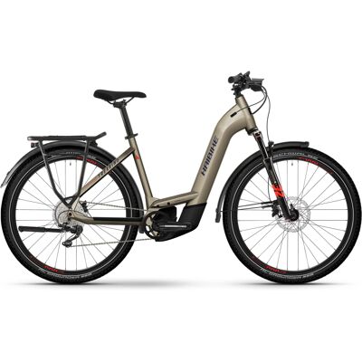 Haibike - Trekking 8 - Sand/Rot/Blau - E-Bike Haibike - Trekking 8 - Sand/Rot/Blau - E-Bike