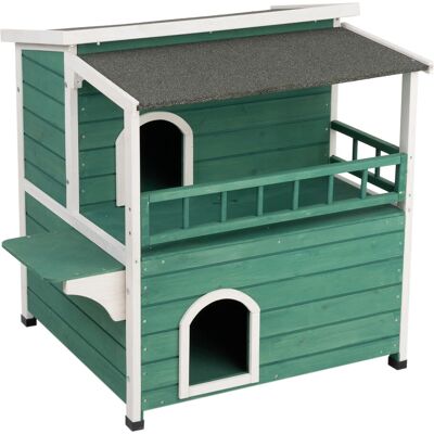 Domek dla kota z oknem dachowym zooplus - 91,5 x 71 x 82 cm Domek dla kota z oknem dachowym zooplus - 91,5 x 71 x 82 cm