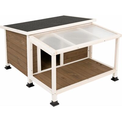 Bitiba Dog Kennel - Size S - Waterproof Outdoor Shelter for Dogs Bitiba Dog Kennel - Size S - Waterproof Outdoor Shelter for Dogs