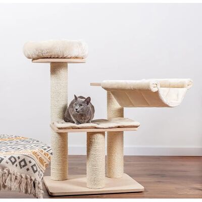 Natural Paradise Cat Tree Amaryllis S - crème Natural Paradise Cat Tree Amaryllis S - crème