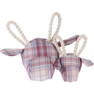 Zabawka dla psa TIAKI żyrafa z liną - 27x14x23cm Zabawka dla psa TIAKI żyrafa z liną - 27x14x23cm