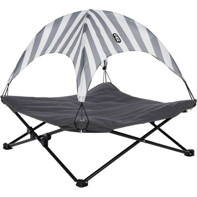 Lit pour chien TIAKI - Sun Stripes, Résistant aux UV, Portable Lit pour chien TIAKI - Sun Stripes, Résistant aux UV, Portable
