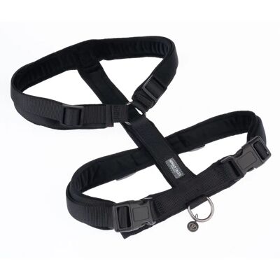 Harnais Blush de Nomad Tales - Ébène - Taille XL - Harnais pour chien Harnais Blush de Nomad Tales - Ébène - Taille XL - Harnais pour chien
