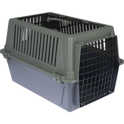 TIAKI Boîte de transport verte L - Cage pour chat TIAKI Boîte de transport verte L - Cage pour chat