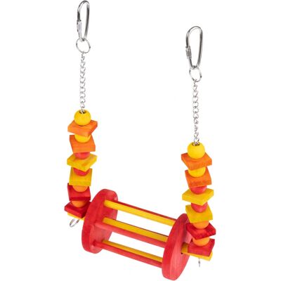 TIAKI Bird Swing with Large Wheel - Size M TIAKI Bird Swing with Large Wheel - Size M