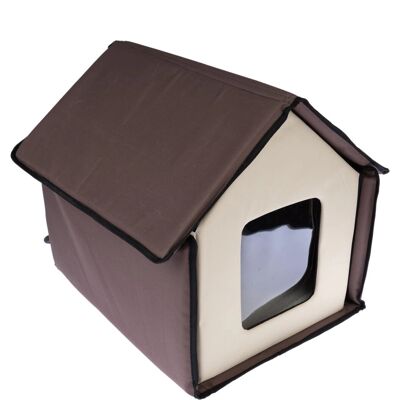 Maison chauffante pour chat TIAKI - Intérieur, Chaleureux, Facile à monter Maison chauffante pour chat TIAKI - Intérieur, Chaleureux, Facile à monter