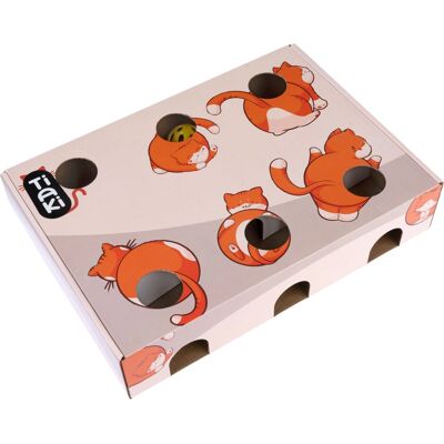 TIAKI Zabawka dla Kotów Fun Box - Karton do Recyrkulacji TIAKI Zabawka dla Kotów Fun Box - Karton do Recyrkulacji