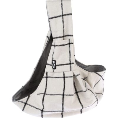 Torba transportowa TIAKI City Style - Mała, Biało/Czarna Torba transportowa TIAKI City Style - Mała, Biało/Czarna