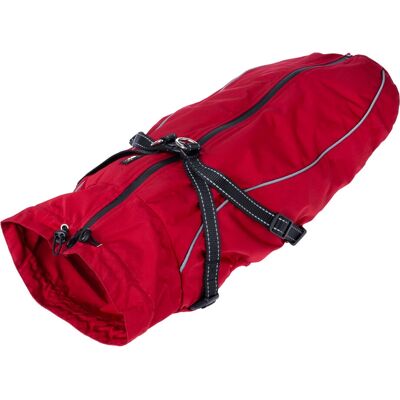 Manteau pour chien - Rouge - Imperméable, Chaud, Réglable, Facile à mettre Manteau pour chien - Rouge - Imperméable, Chaud, Réglable, Facile à mettre