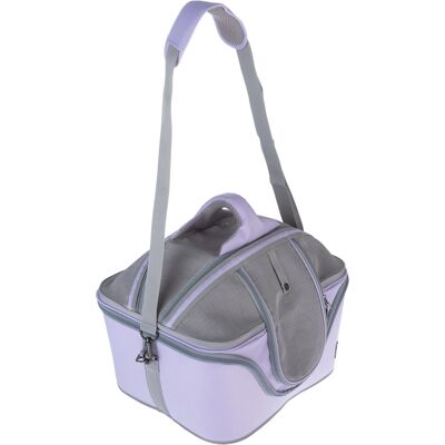 Sac de transport TIAKI Lavande pour chat et petit chien - Transport et lit Sac de transport TIAKI Lavande pour chat et petit chien - Transport et lit