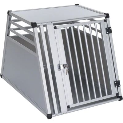 AluRide Klatka dla psa - M: 92 x 65 x 65 cm - Klatka dla psa AluRide Klatka dla psa - M: 92 x 65 x 65 cm - Klatka dla psa