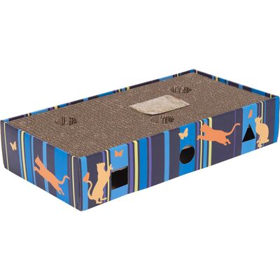 Meuble pour chat Scratch & Play de Zooplus - 45,5 x 24 x 9,3 cm Meuble pour chat Scratch & Play de Zooplus - 45,5 x 24 x 9,3 cm