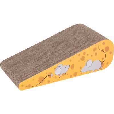 Zabawka drapiąca w kształcie sera - 43,5x19x5-12,5cm Zabawka drapiąca w kształcie sera - 43,5x19x5-12,5cm