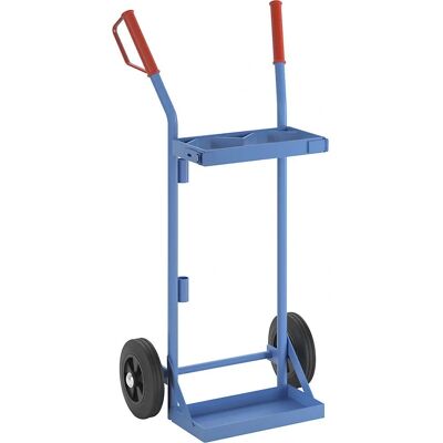 Carro de gas de acero Eurokraft Pro - Capacidad 10L Carro de gas de acero Eurokraft Pro - Capacidad 10L
