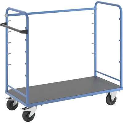 Eurokraft Pro Carrello 5 Ripiani Blu Chiaro - Attrezzature di Stoccaggio Eurokraft Pro Carrello 5 Ripiani Blu Chiaro - Attrezzature di Stoccaggio