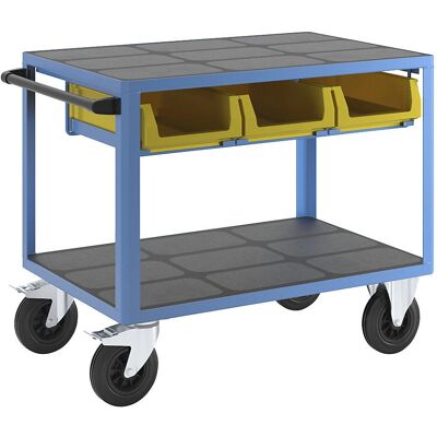 eurokraft pro - Szerelőkocsi - 500 kg - Azul - Carro montaje eurokraft pro - Szerelőkocsi - 500 kg - Azul - Carro montaje