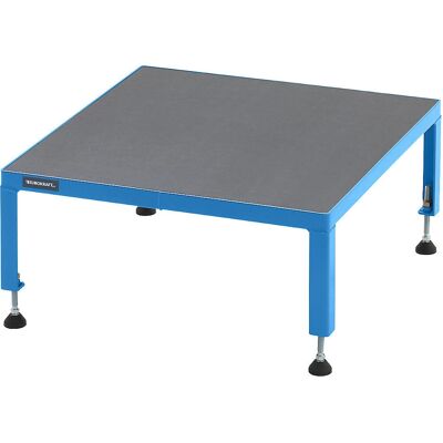 Plataforma de trabajo Eurokraft Pro - Ajuste 255-320mm, Azul Plataforma de trabajo Eurokraft Pro - Ajuste 255-320mm, Azul