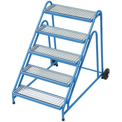 Eurokraft Pro Azul Claro RAL 5012 - Escalera Eurokraft Pro Azul Claro RAL 5012 - Escalera