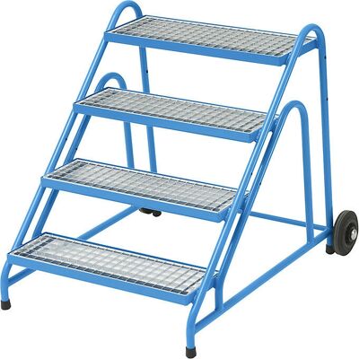Eurokraft Pro Azul claro RAL 5012 - Escalera Eurokraft Pro Azul claro RAL 5012 - Escalera