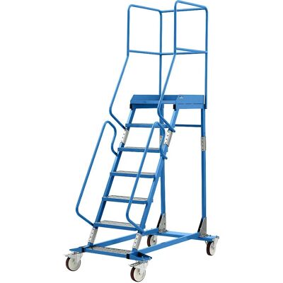 Escalera de aluminio Eurokraft Pro 7 peldaños - Calidad industrial Escalera de aluminio Eurokraft Pro 7 peldaños - Calidad industrial