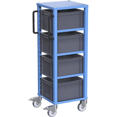 eurokraft - Euro CustomLine - 400x300 mm - Carrinho de transporte eurokraft - Euro CustomLine - 400x300 mm - Carrinho de transporte