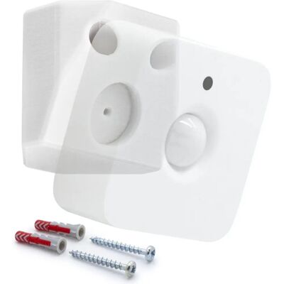 Mobilefox - Fixation Pour Philips Hue Motion Sensor - 45°/90° - Regulável - Wall Mount Mobilefox - Fixation Pour Philips Hue Motion Sensor - 45°/90° - Regulável - Wall Mount