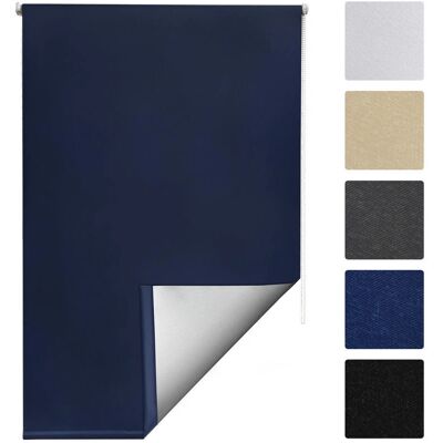 Sol Royal Dunkelblau Thermischer Verdunkelungsrollo - Fensterjalousien Sol Royal Dunkelblau Thermischer Verdunkelungsrollo - Fensterjalousien