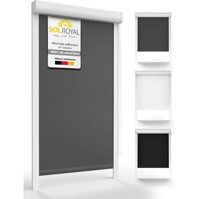 Sol Royal - Modell K24 Antracite Rollos - Effektiver Licht- und Sichtschutz Sol Royal - Modell K24 Antracite Rollos - Effektiver Licht- und Sichtschutz