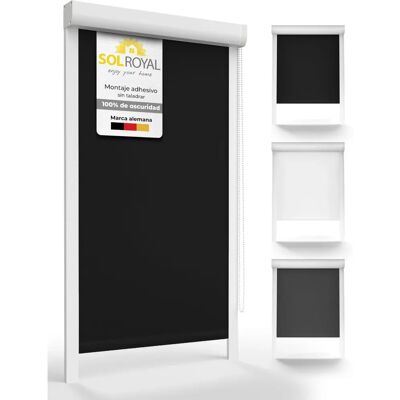 Sol Royal - Estores enrollables en Negro, 175x70x4.2 cm - Tipo de producto Sol Royal - Estores enrollables en Negro, 175x70x4.2 cm - Tipo de producto