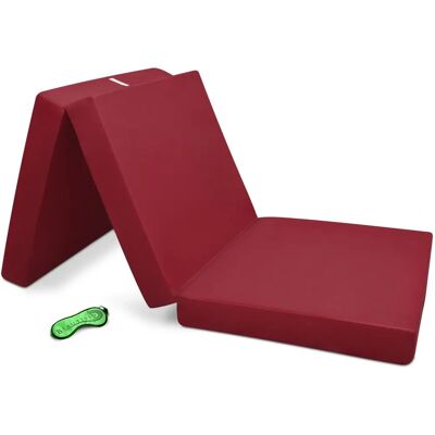Beautissu Klappmatratze - Leicht, Atmungsaktiv, Mit Griff - 195x80x10 cm - Camping & Gästebett Beautissu Klappmatratze - Leicht, Atmungsaktiv, Mit Griff - 195x80x10 cm - Camping & Gästebett
